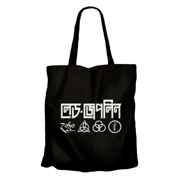 Led Zep Tribute Music Tote Bag